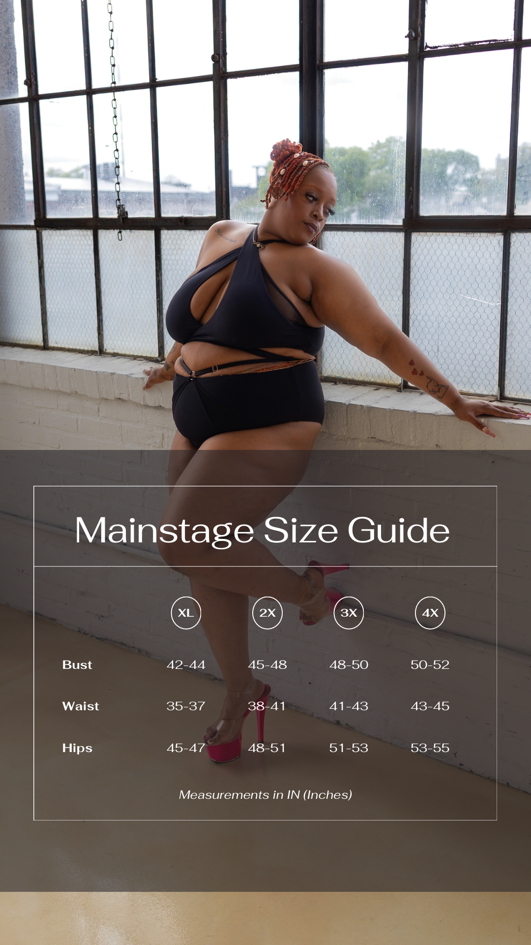 Mainstage Pole Top - Black