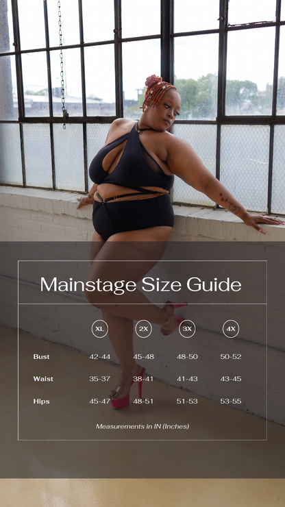 Mainstage Pole Top - Black